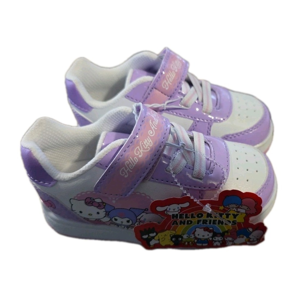 Hello Kitty and Friends Sneakers Size 8 Toddler Girls Multi Color Shoes NEW